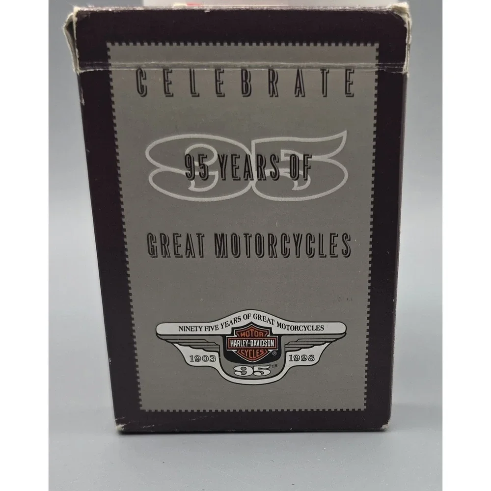 Harley Davidson 95th Anniversary Playing Cards 1998 Complete 52 Card Motorcycle